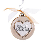 Our First Christmas Puff Ornament Seasonal Glory Haus