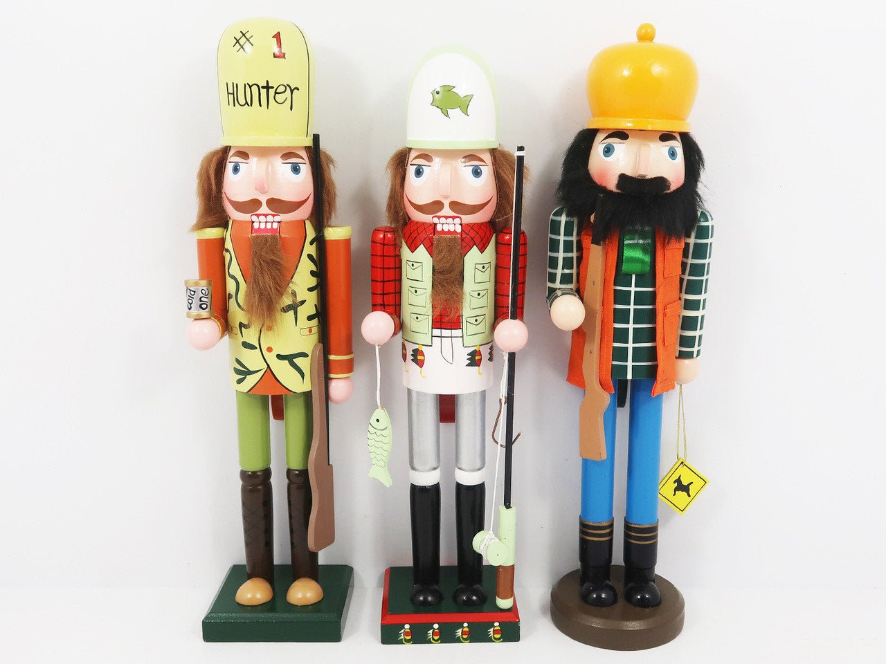 Outdoorsman 15" Nutcracker - Assorted Seasonal One Hundred 80 Degrees