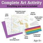 Paint by Number Unicorn Foil Fun - Sugar Babies Children's Boutique/Meg's Shoppe