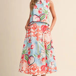 Painted Garden Skirt Set Tops &Merci