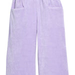 Palazzo Pants - Lavender Velour Girls Pants + Leggings Bisby
