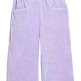 Palazzo Pants - Lavender Velour Girls Pants + Leggings Bisby
