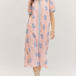 Palm Court Midi Dress Long Dresses Entro