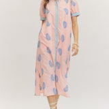 Palm Court Midi Dress Long Dresses Entro