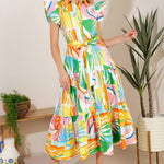 Palm Paradise Midi Dress Long Dresses FLYING TOMATO