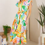 Palm Paradise Midi Dress Long Dresses FLYING TOMATO