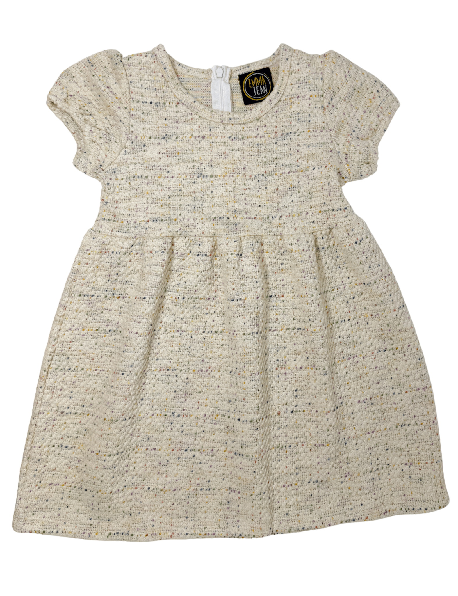 Pamela Multi Tweed Dress - Sugar Babies Children's Boutique/Meg's Shoppe