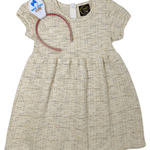 Pamela Multi Tweed Dress - Sugar Babies Children's Boutique/Meg's Shoppe