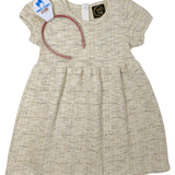 Pamela Multi Tweed Dress - Sugar Babies Children's Boutique/Meg's Shoppe
