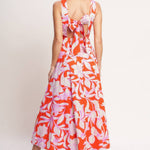 Papaya Blossom Dress Long Dresses FLYING TOMATO