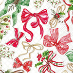 Paper Guest Towels - Christmas Bows Christmas Kitchen + Entertaining Boston International