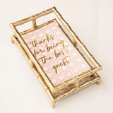 Paper Guest Towels - Pink Cane Kitchen + Entertaining 8 Oak Lane