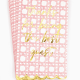 Paper Guest Towels - Pink Cane Kitchen + Entertaining 8 Oak Lane