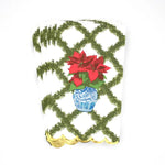 Paper Guest Towels - Poinsettias Seasonal 8 Oak Lane