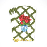 Paper Guest Towels - Poinsettias Seasonal 8 Oak Lane