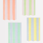 Pastel Stripe Guest Towels Kitchen + Entertaining Meri Meri