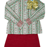 Patch Pocket Skort - Crimson Girls Skirts + Bloomers Bisby