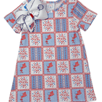 Patriotic Patchwork Susie Swing Dress Girls Play Dresses Cypress Row
