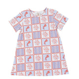 Patriotic Patchwork Susie Swing Dress Girls Play Dresses Cypress Row