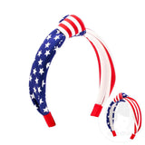 Patriotic Print Knot Headband Kids Hair Accessories Wee Ones
