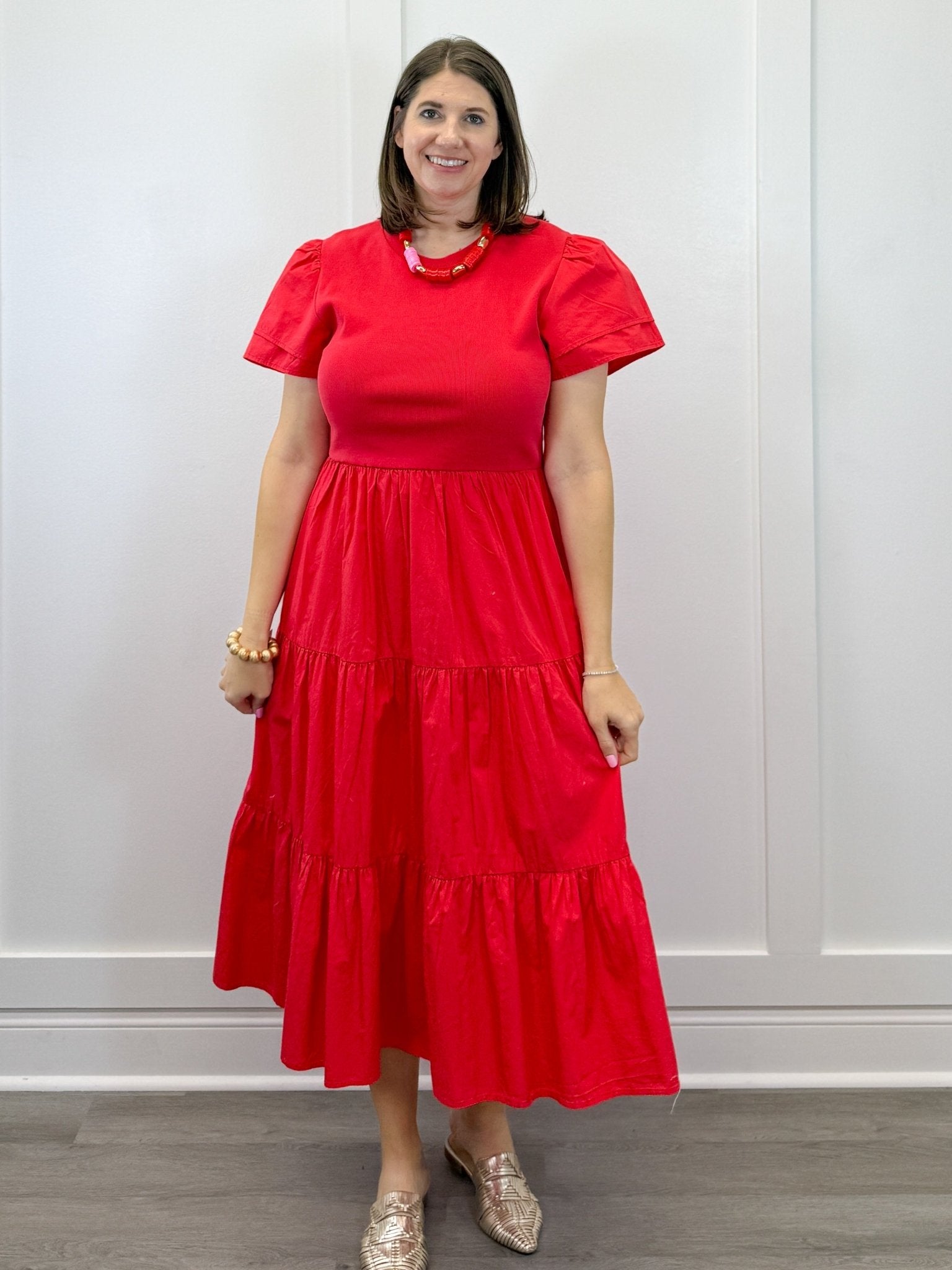 shirt midi dresses Patton T-Shirt Midi Dress