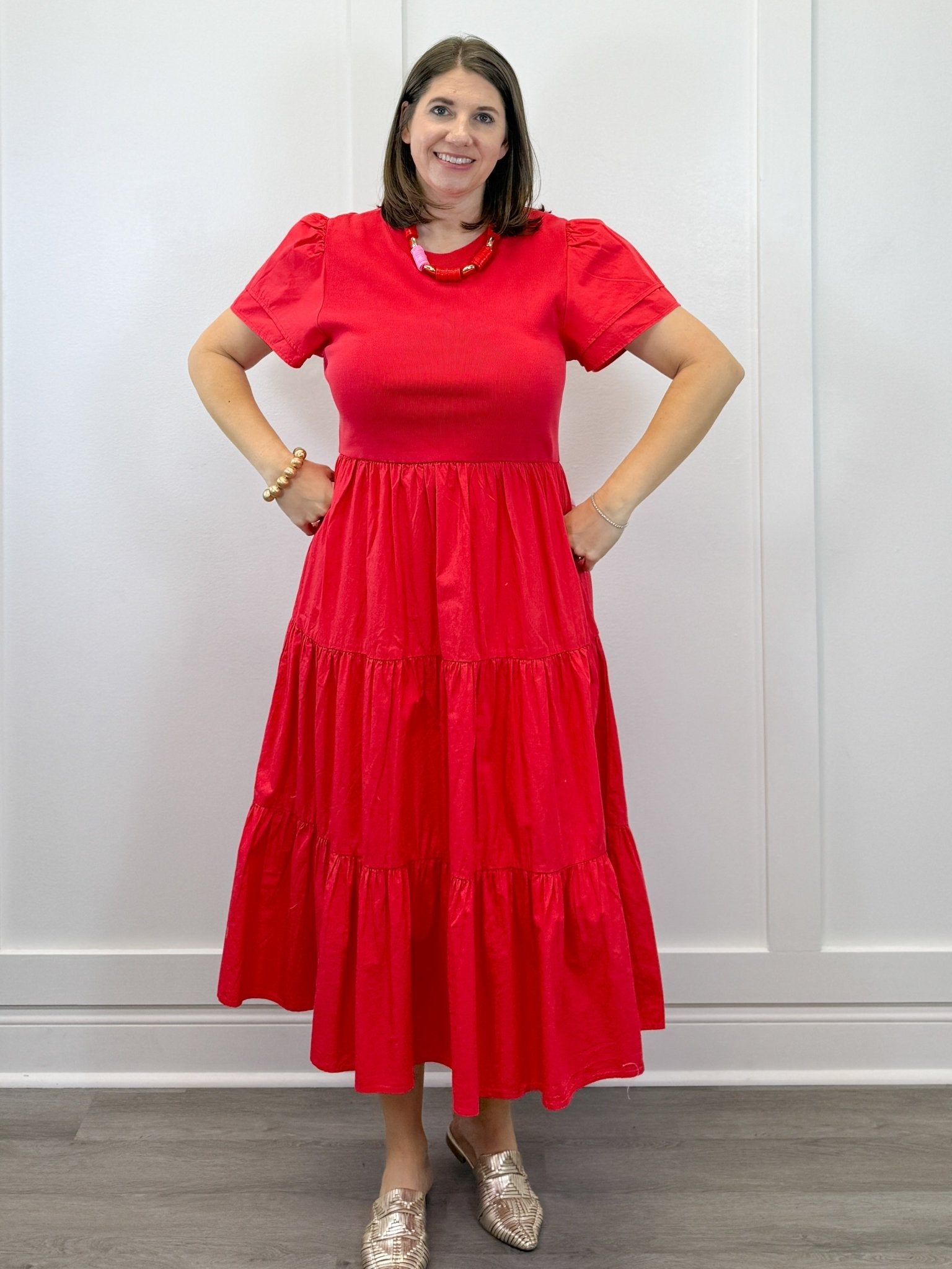 Patton T-Shirt Midi Dress