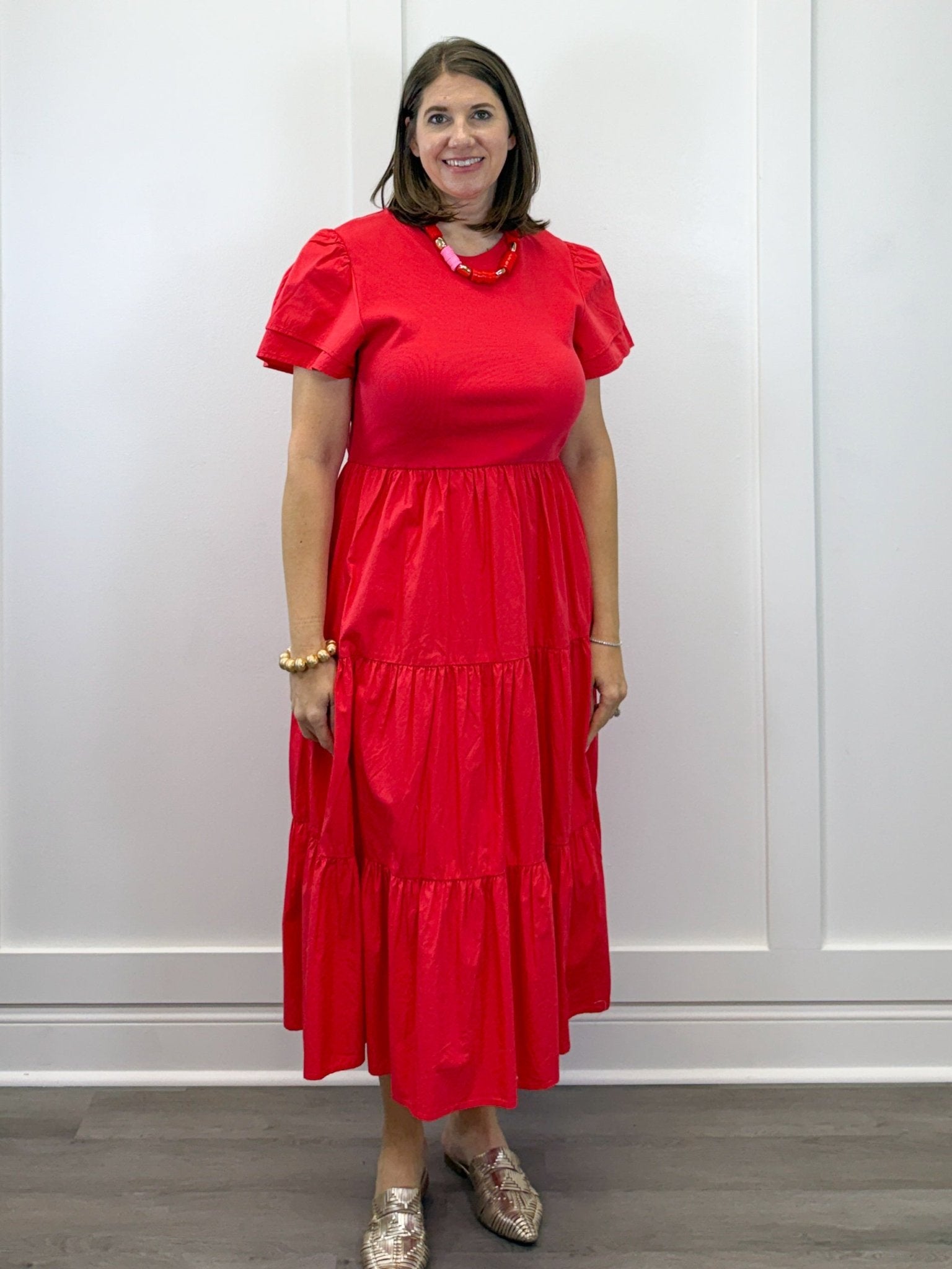 Patton T-Shirt Midi Dress