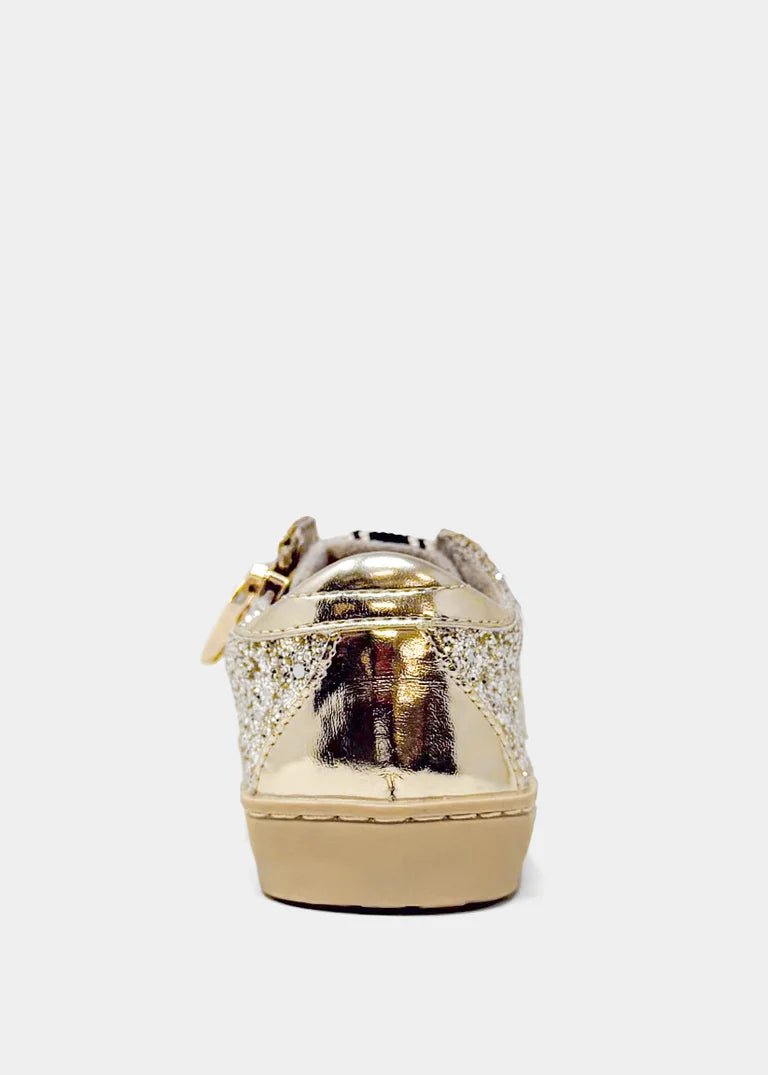 Paula Mini - Golden Glitter Girls Shoes Shu Shop