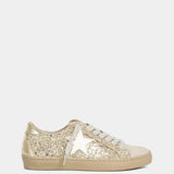 Paula Mini - Golden Glitter Girls Shoes Shu Shop