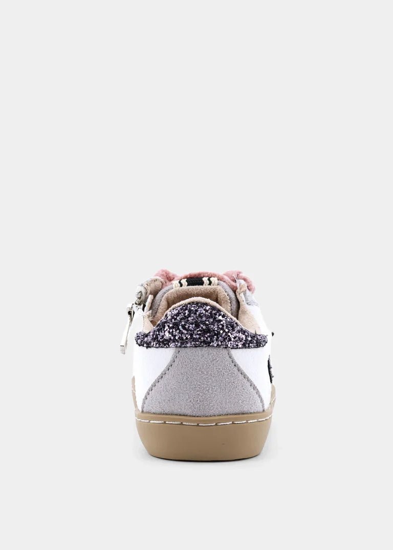 Paula Mini - Pewter Glitter Girls Shoes Shu Shop