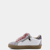 Paula Mini - Pewter Glitter Girls Shoes Shu Shop