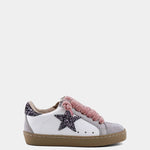 Paula Mini - Pewter Glitter Girls Shoes Shu Shop