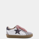Paula Mini - Pewter Glitter Girls Shoes Shu Shop