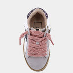 Paula Mini - Pewter Glitter Girls Shoes Shu Shop