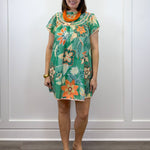 Peach Grove Swing Dress - Green Short Dresses Umgee
