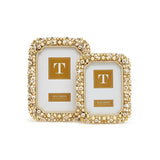 Pearl and Rhinestone 3.5x5 Photo Frame Home Decor Two's Company
