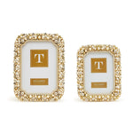 Pearl and Rhinestone 3.5x5 Photo Frame Home Decor Two's Company