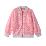 Pearl Mermaid Sequins Bomber Jacket Girls Outerwear Hatley