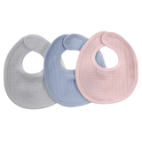 Pearl Round Bib - Blue Baby Accessories Oriental Products