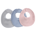 Pearl Round Bib - White Baby Accessories Oriental Products