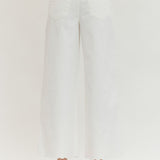 Pearl Scallop Wide Leg Pants Pants Entro