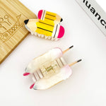 Pencil Claw Clip - Small Hair Accessories TheDivaSoap