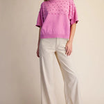 Penelope Pearl Top Sweaters Glam
