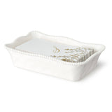 Perlette Cream Melamine Guest Napkin Holder Kitchen + Entertaining Certified International