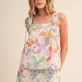 Petal Parade Short Set - Ivory Tops &Merci