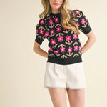 Petal Pop Pullover Tops &Merci