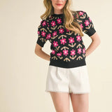 Petal Pop Pullover Tops &Merci