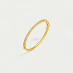Petite Pave Hinge Bangle - Gold/White Topaz Bracelets Dean Davidson