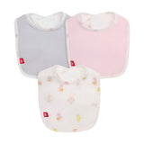 Pink Baby Beats Modal Bib 3-Pack Baby Accessories Magnetic Me