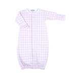 Pink Baby Checks Converter Baby Sleepwear Magnolia Baby
